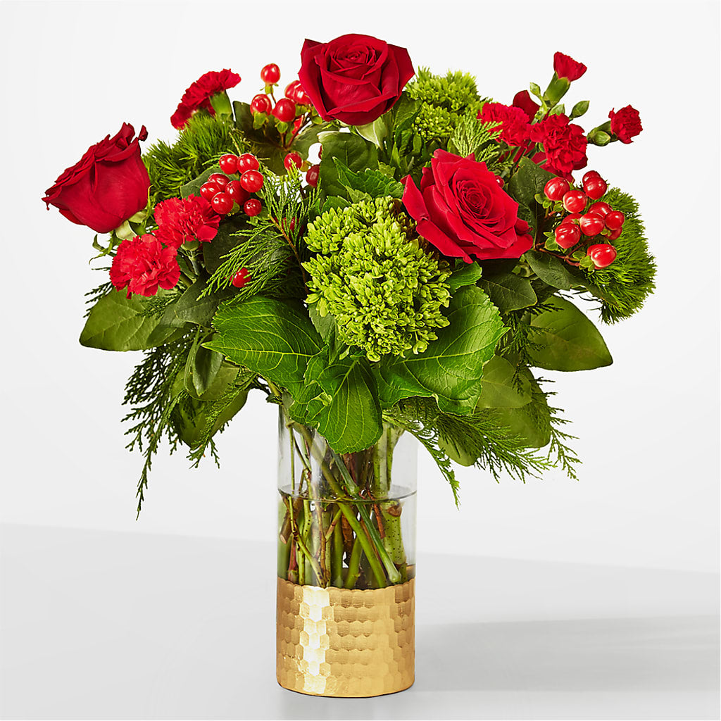 Plaid Throw Bouquet